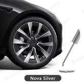 Wheel Rims Touch Up Paint for Tesla 2024 Model 3 Highland - DIY Curb Rash Repair with Color-matched Touch Up Paint